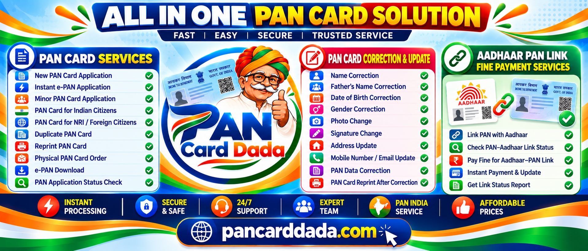 PAN Aadhaar Link Background